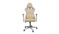 Fotel gamingowy COYOC PREMIUM żółty